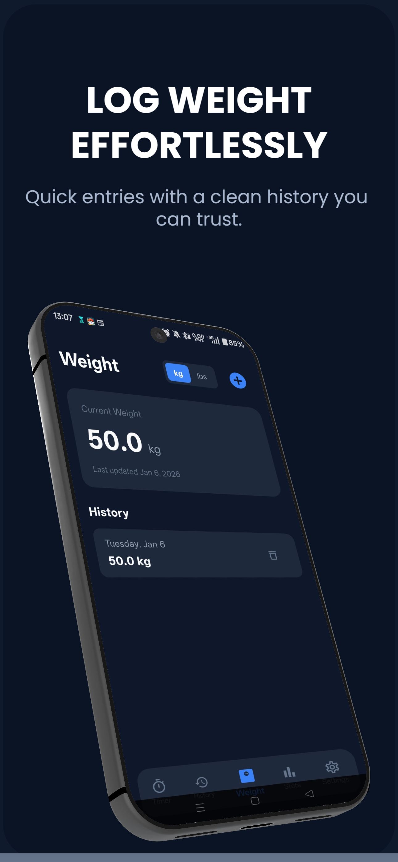Weight Tracking